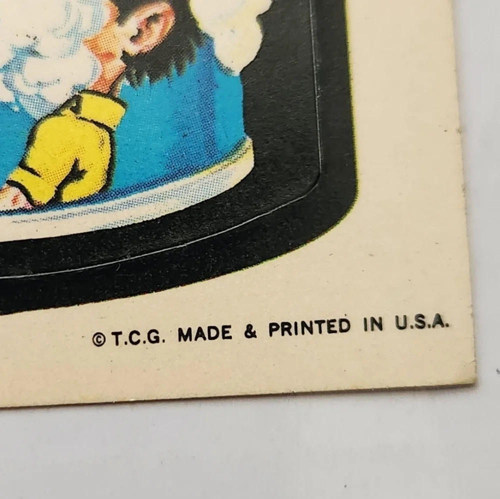 🍦 Vintage 1973 Wacky Packages Sticker - 